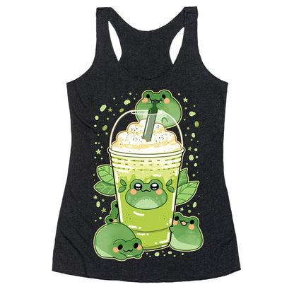 Matcha Froggyccino Racerback Tank