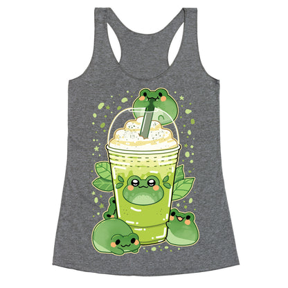 Matcha Froggyccino Racerback Tank