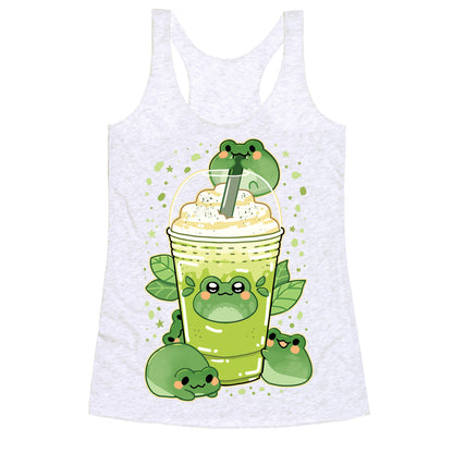 Matcha Froggyccino Racerback Tank