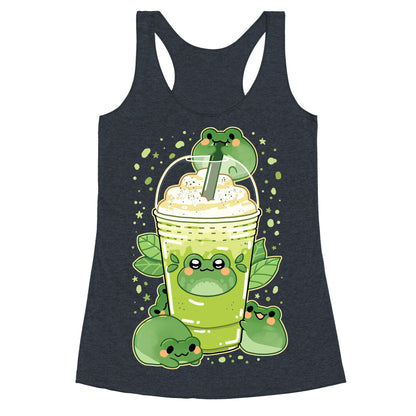 Matcha Froggyccino Racerback Tank