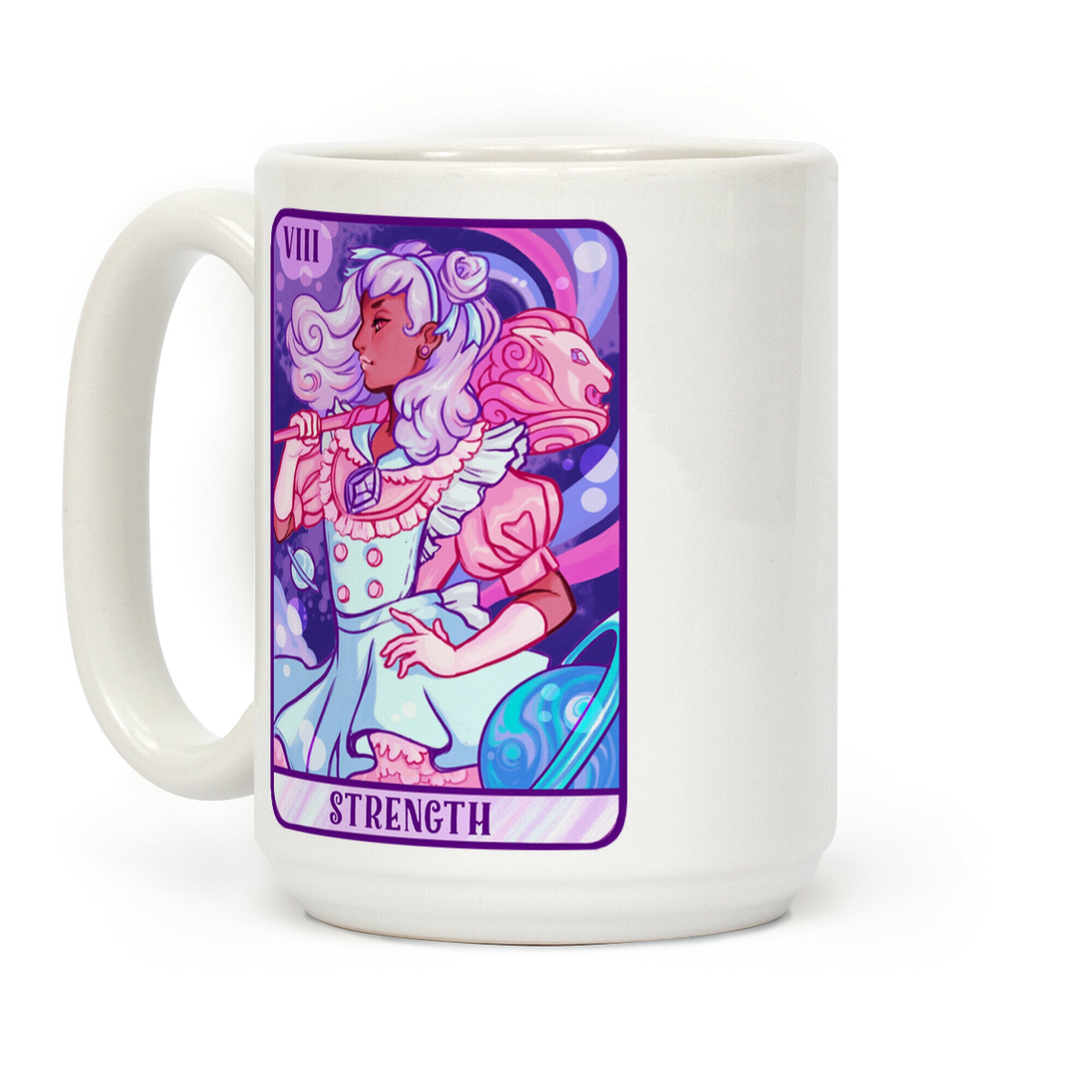 (Magical Girl) Strength Tarot Card Coffee Mug