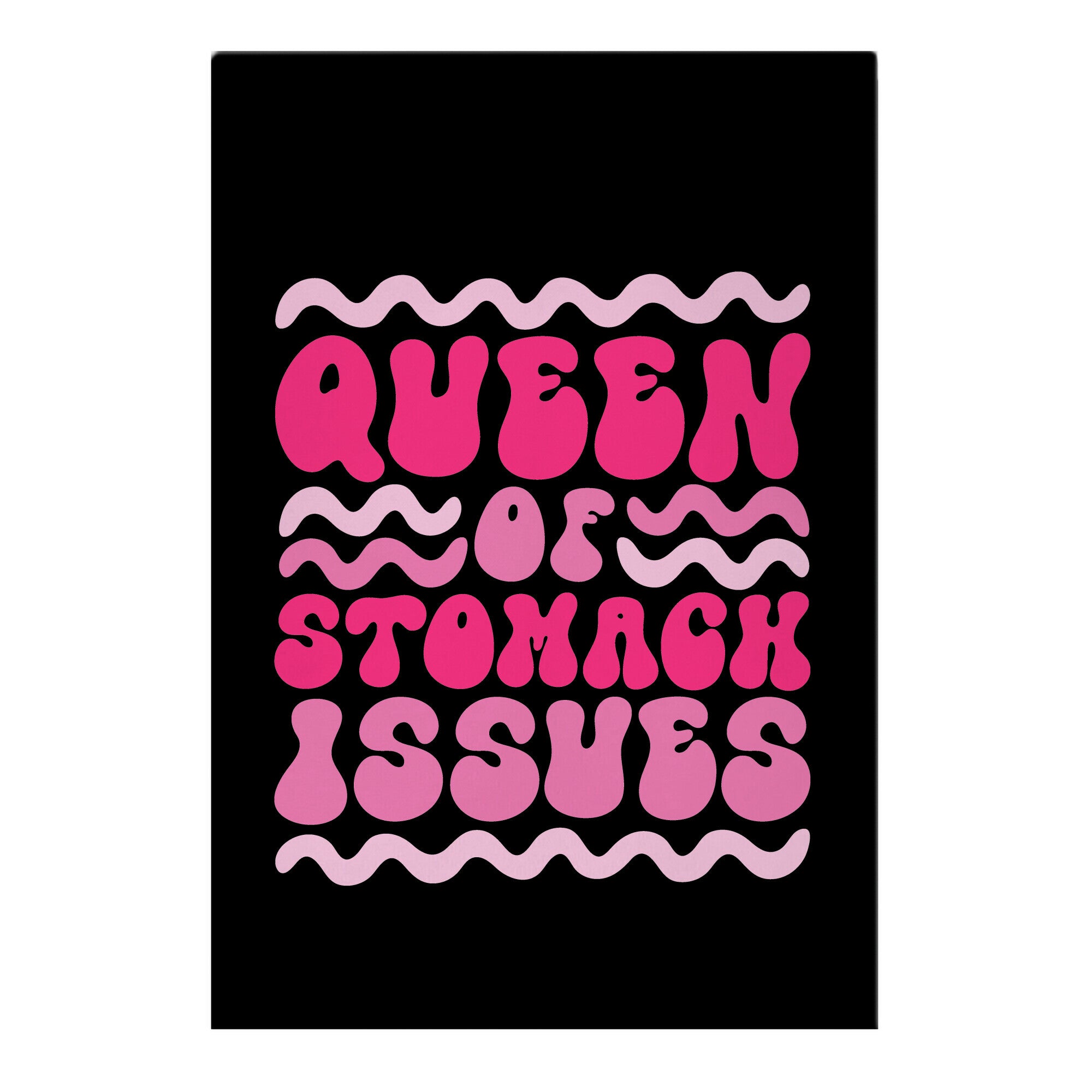 Queen of Stomach Issues Garden Flag