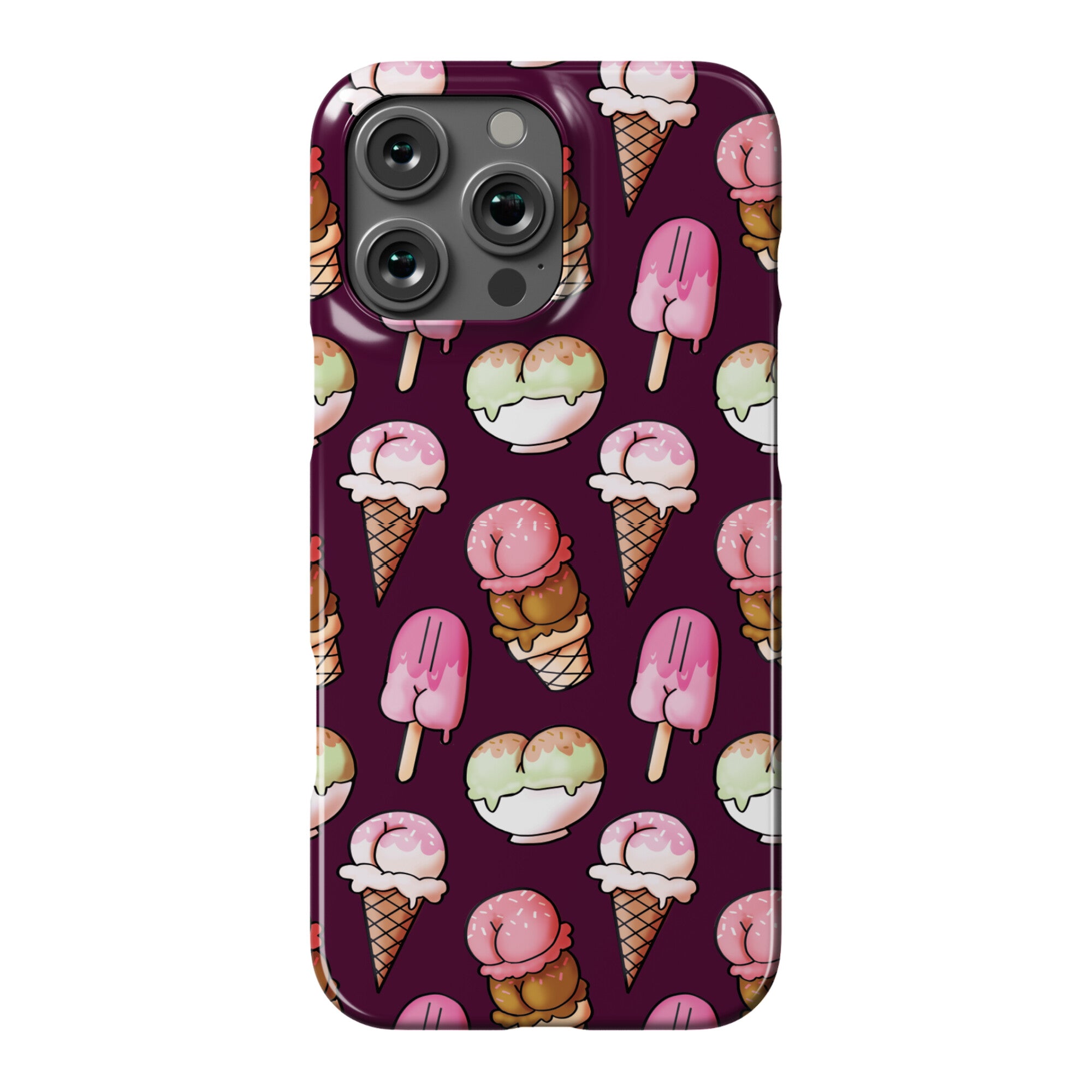 Ice Cream Butts Phone Case