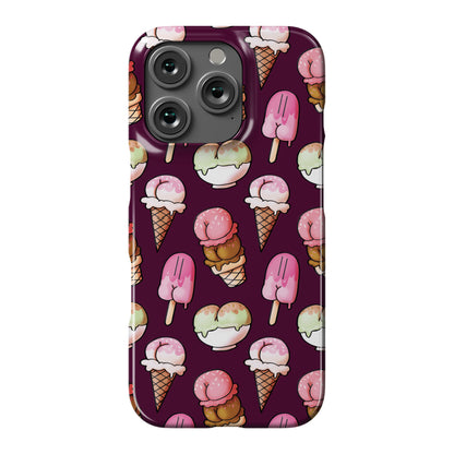 Ice Cream Butts Phone Case