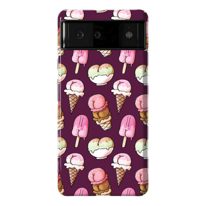 Ice Cream Butts Phone Case