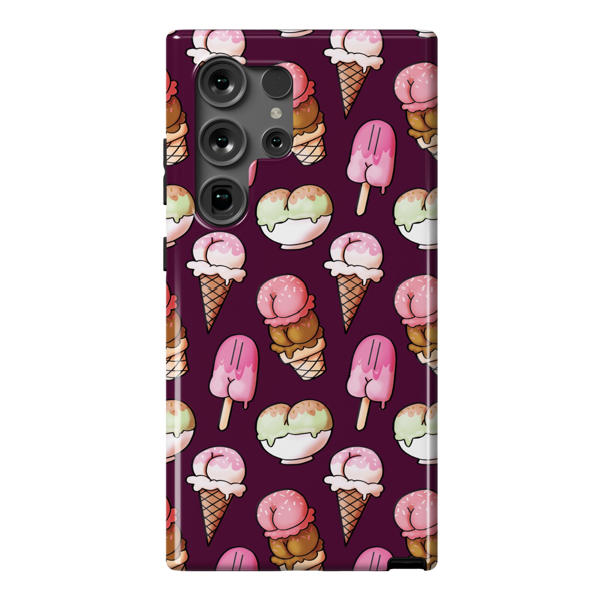 Ice Cream Butts Phone Case