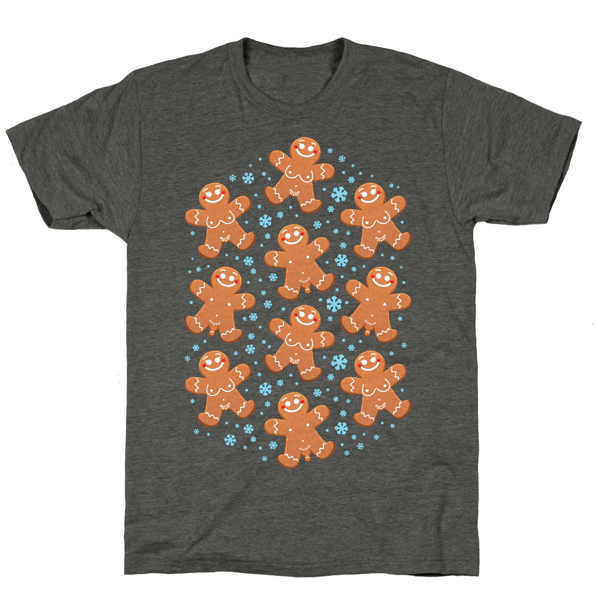 Ginger Bread Nudists Unisex Triblend Tee