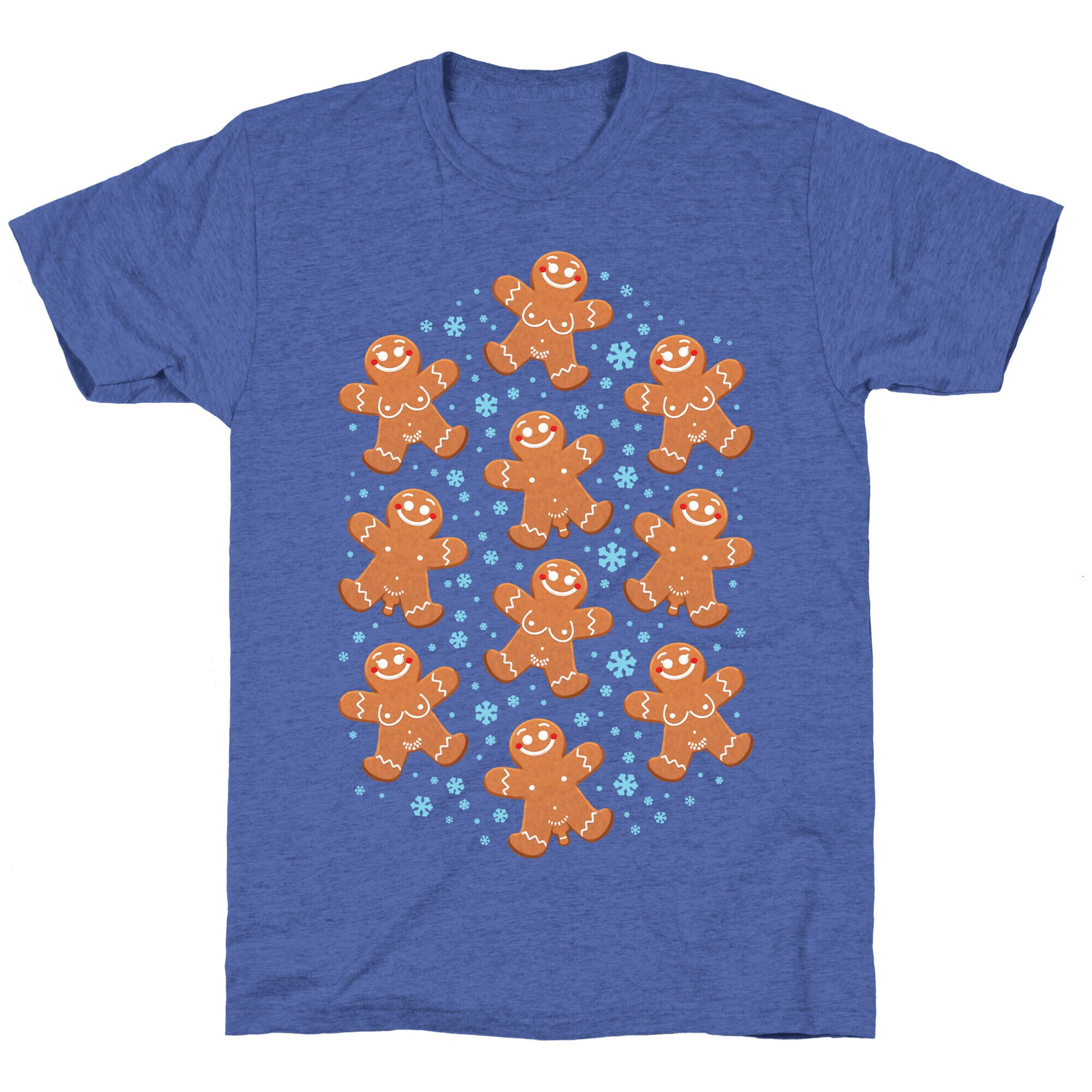 Ginger Bread Nudists Unisex Triblend Tee