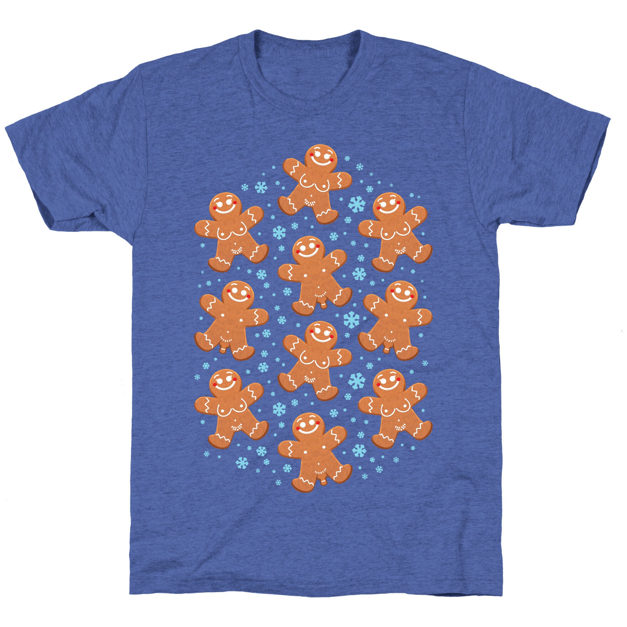 Ginger Bread Nudists Unisex Triblend Tee