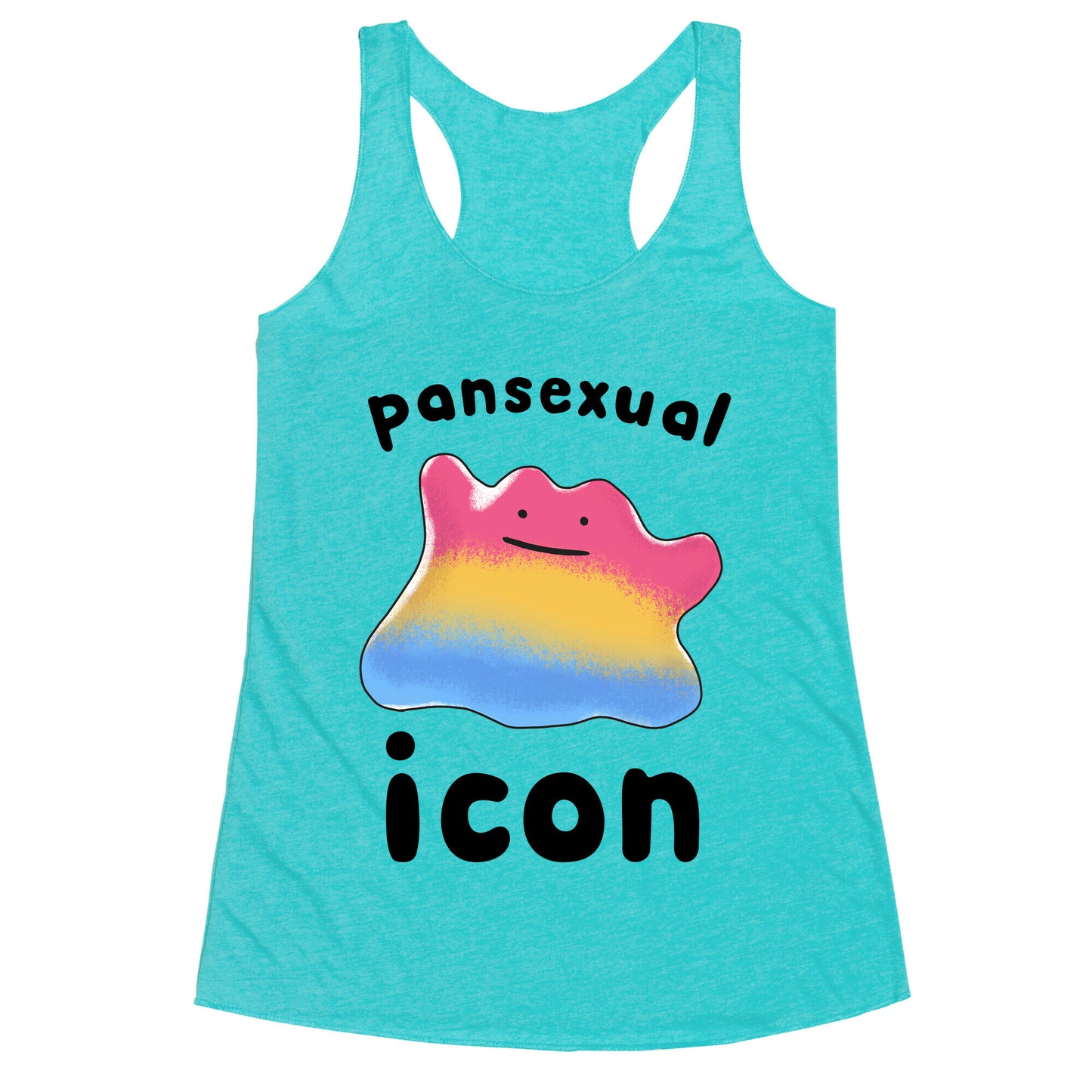 Pansexual Icon (Ditto) Racerback Tank