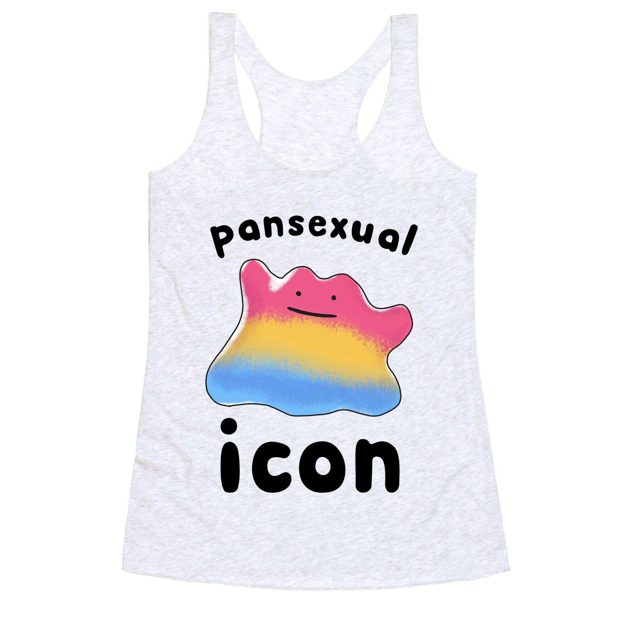 Pansexual Icon (Ditto) Racerback Tank