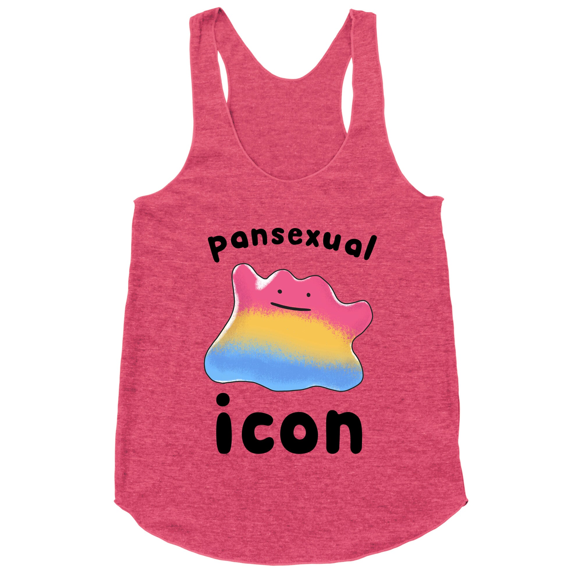 Pansexual Icon (Ditto) Racerback Tank