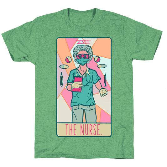 The Nurse Tarot Unisex Triblend Tee