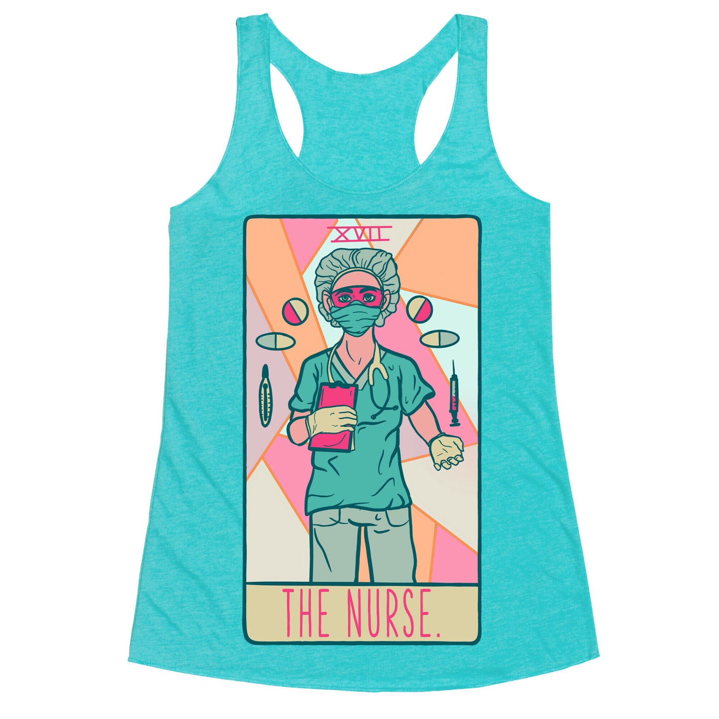 The Nurse Tarot Racerback Tank