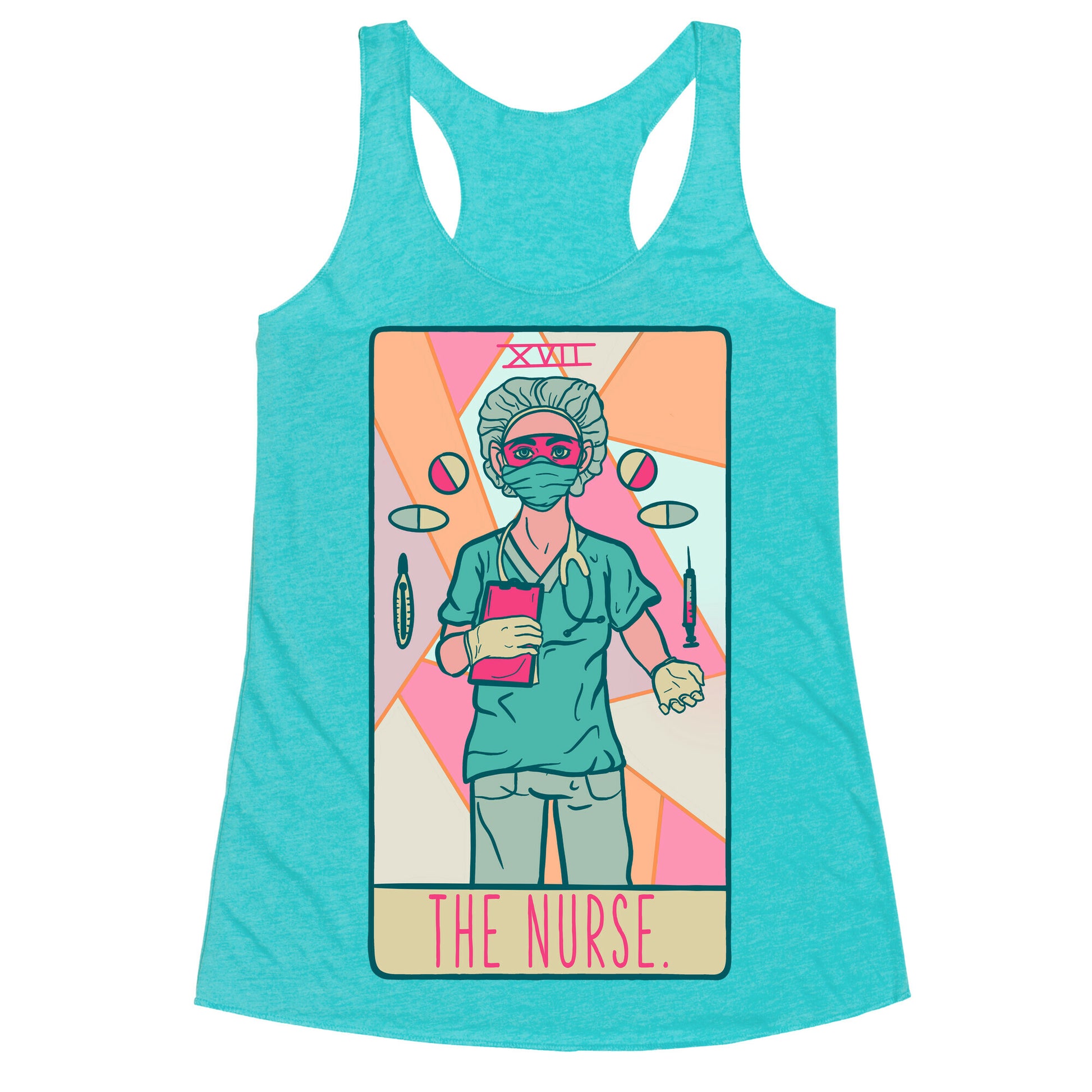 The Nurse Tarot Racerback Tank