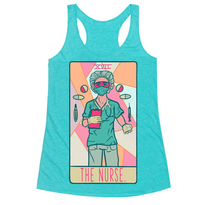The Nurse Tarot Racerback Tank