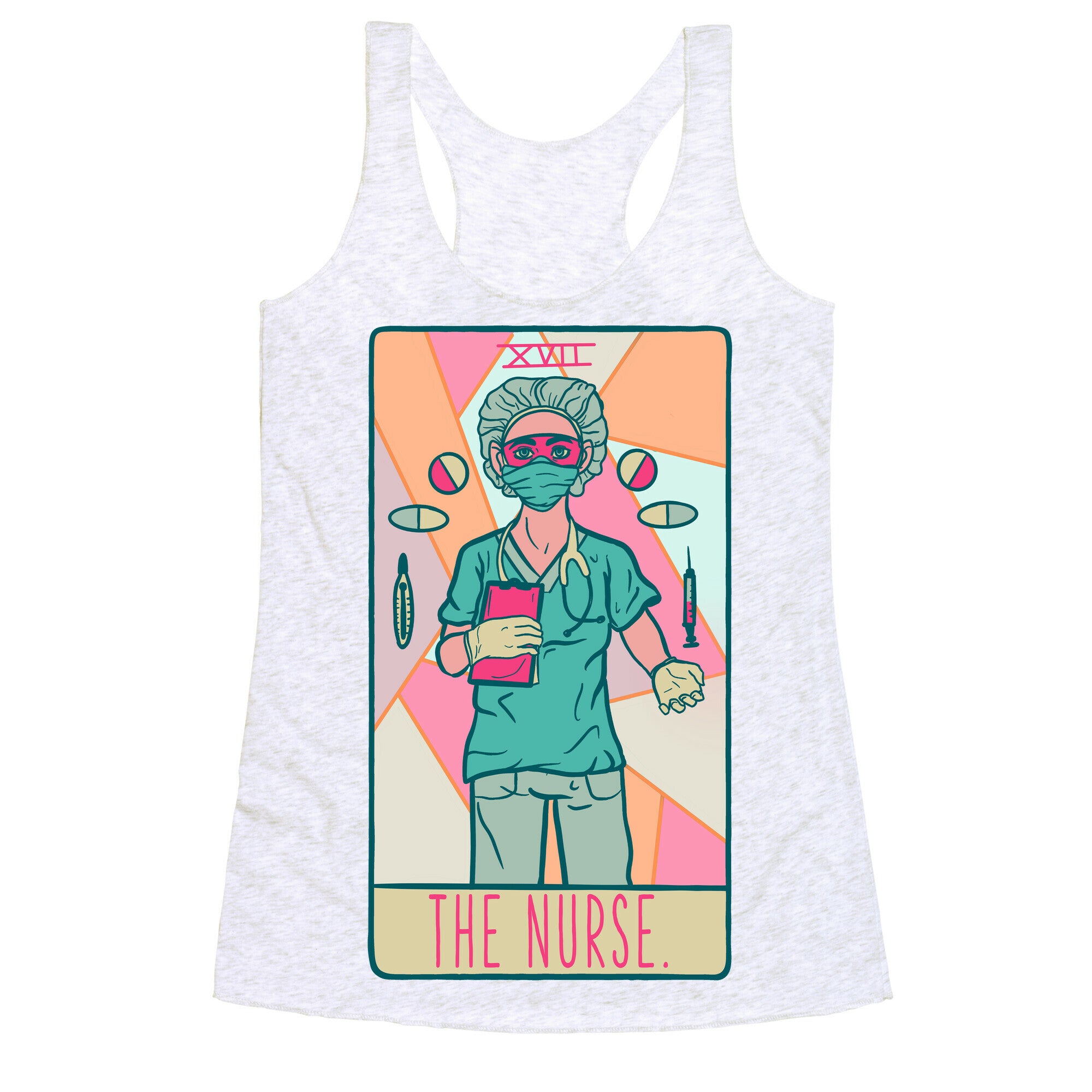 The Nurse Tarot Racerback Tank