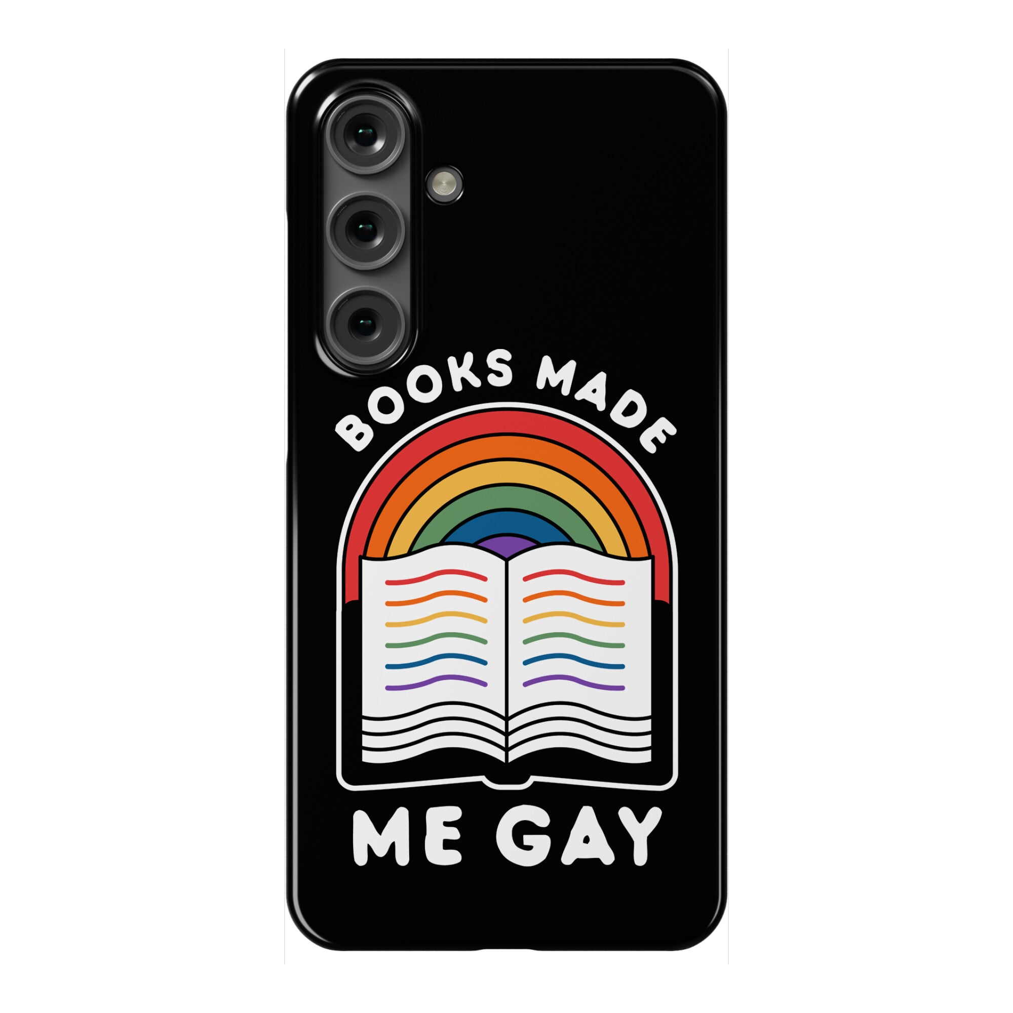 Books Made Me Gay Phone Case