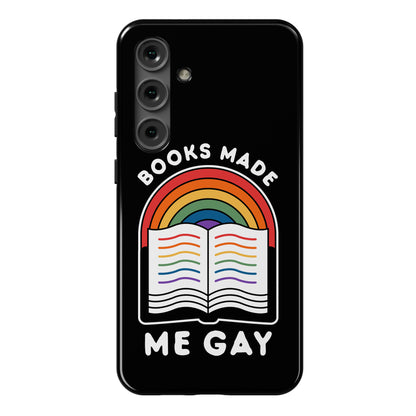 Books Made Me Gay Phone Case