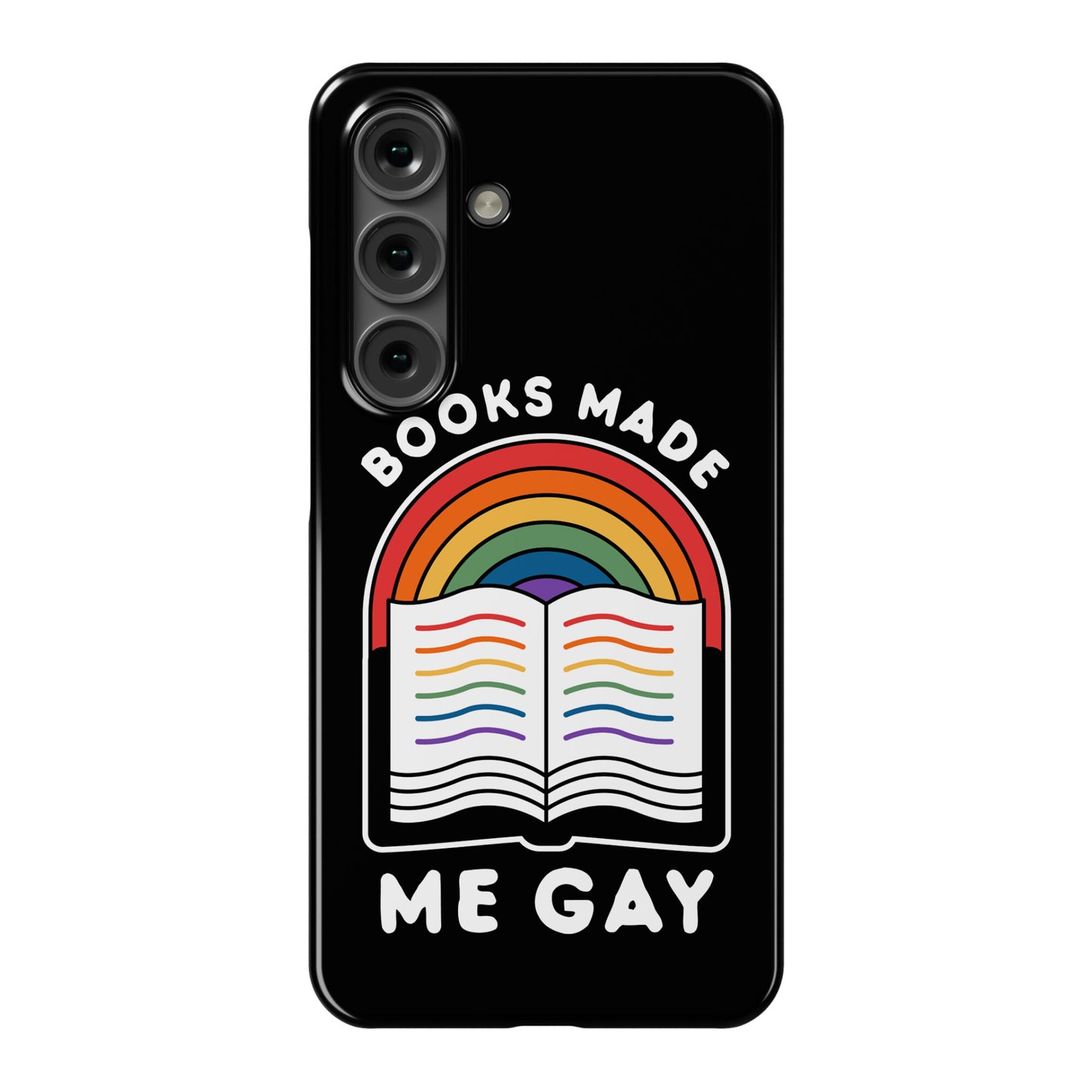 Books Made Me Gay Phone Case