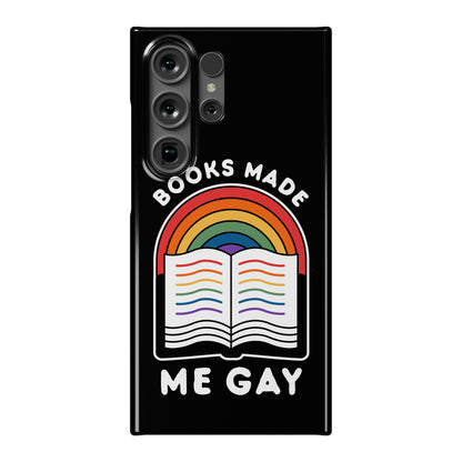 Books Made Me Gay Phone Case