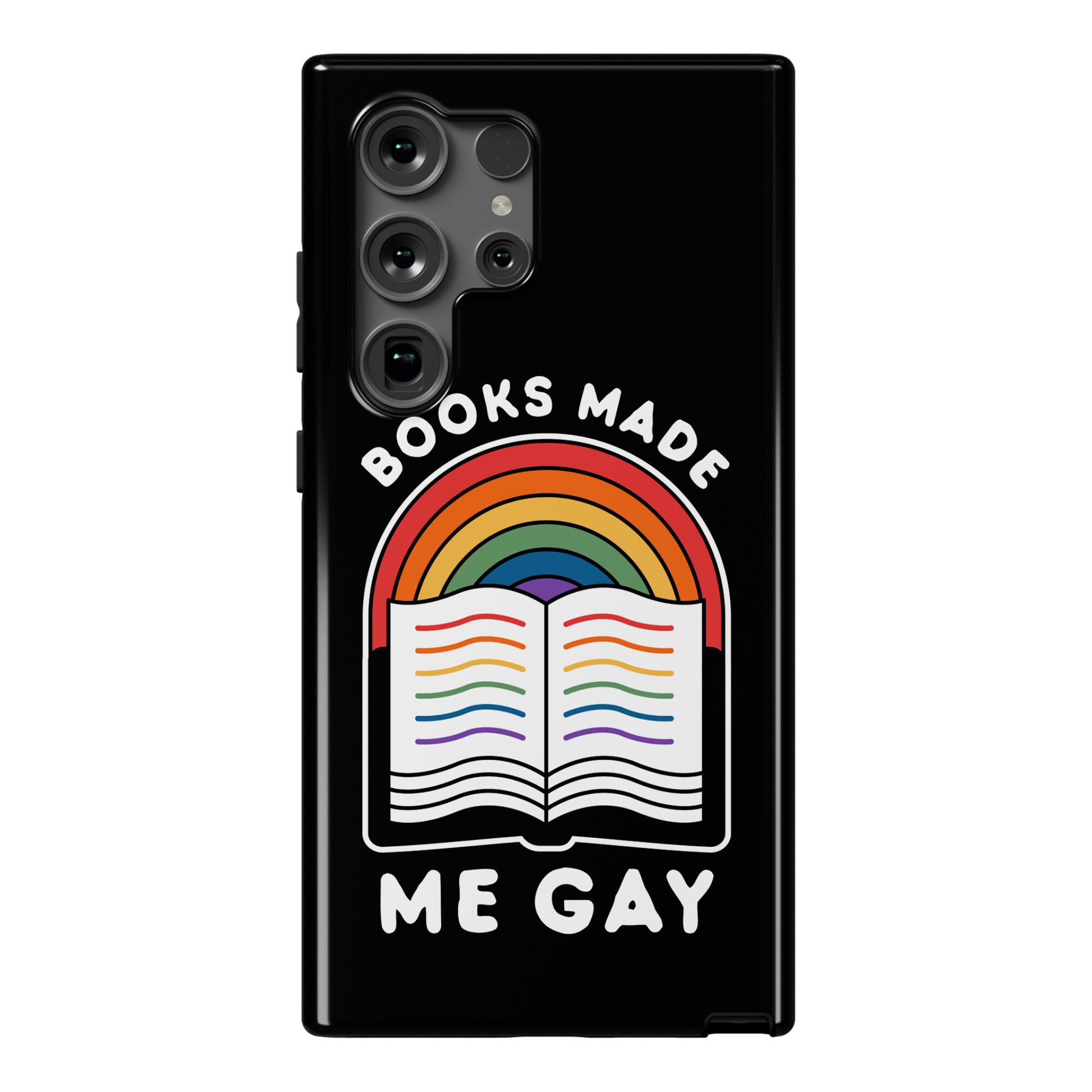Books Made Me Gay Phone Case