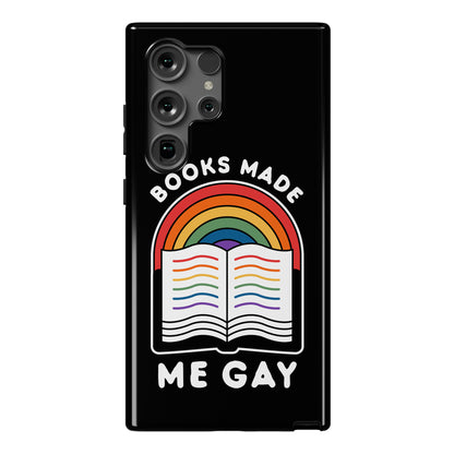 Books Made Me Gay Phone Case
