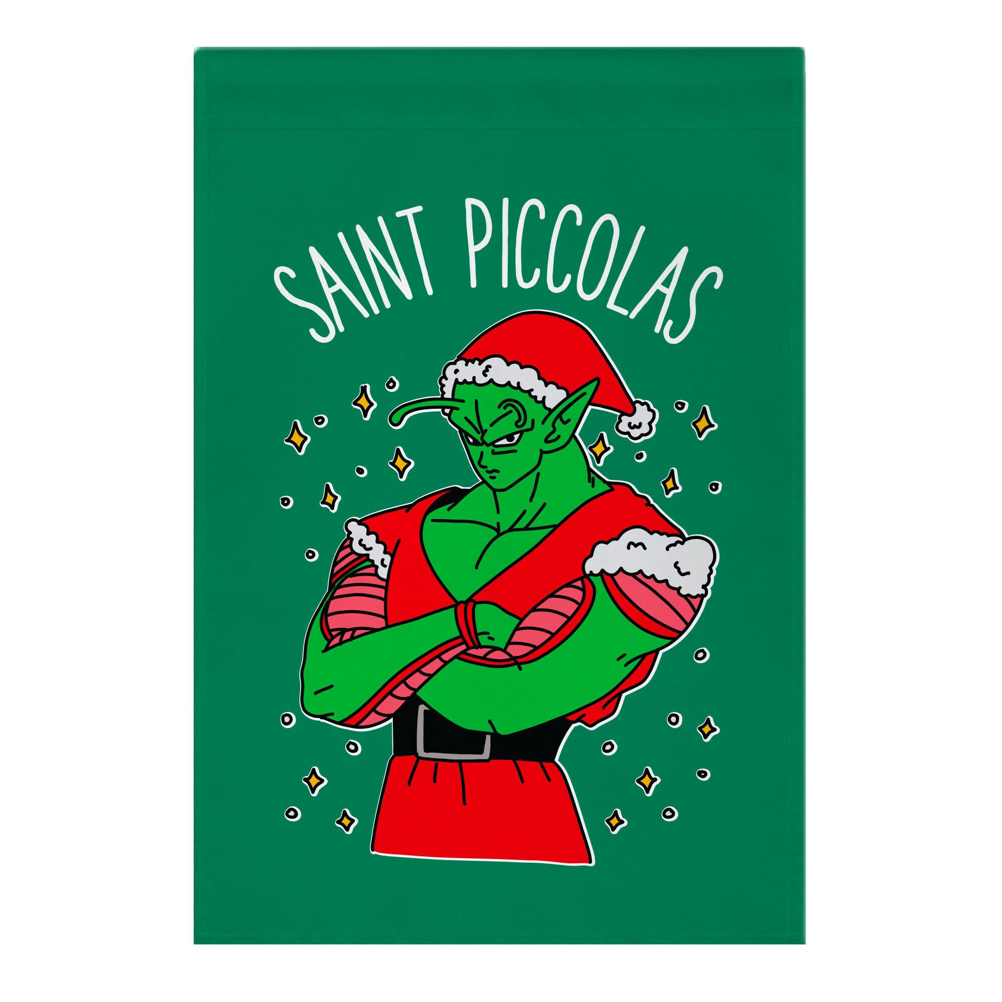 Saint Piccolas Garden Flag