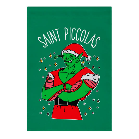 Saint Piccolas Garden Flag