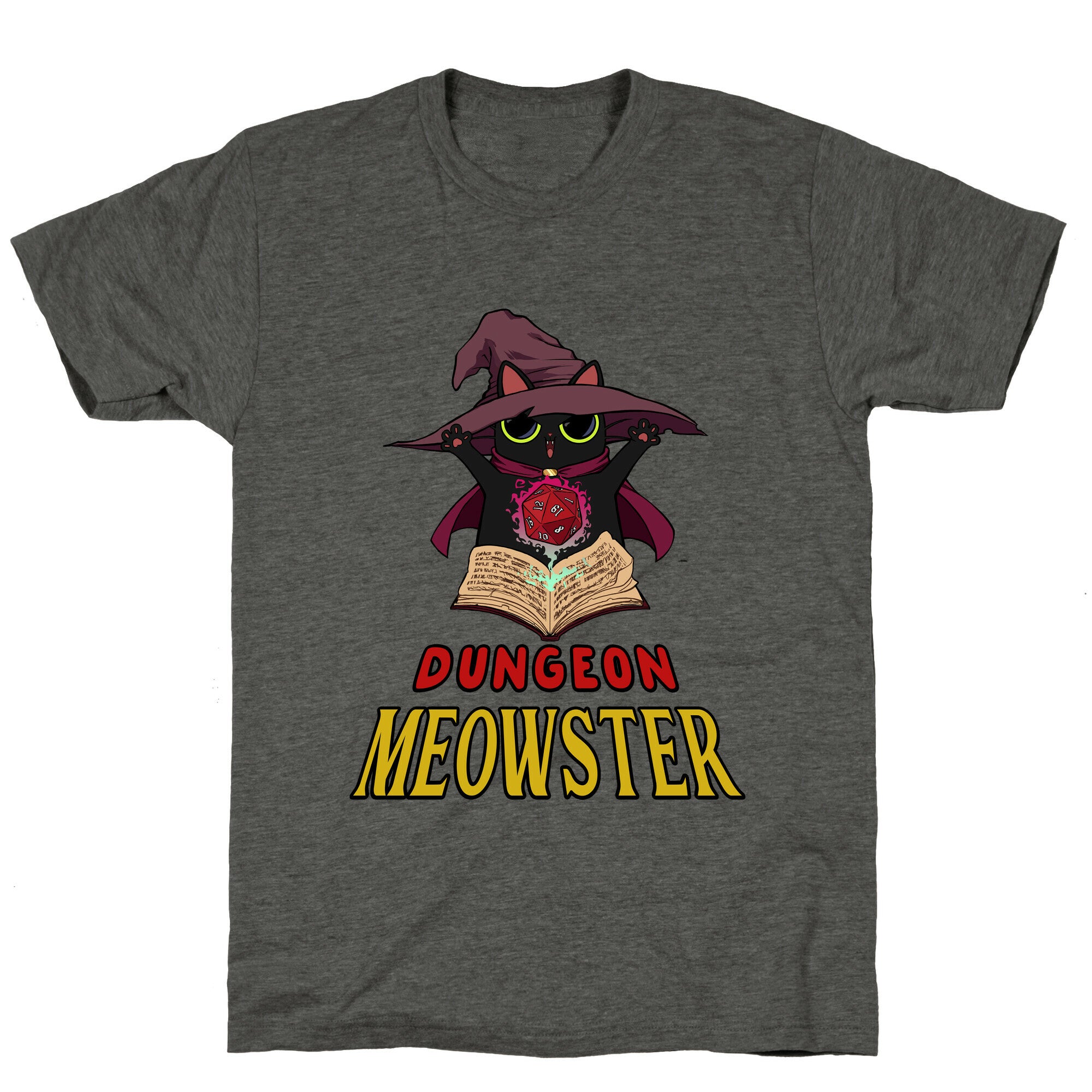 Dungeon Meowster Unisex Triblend Tee