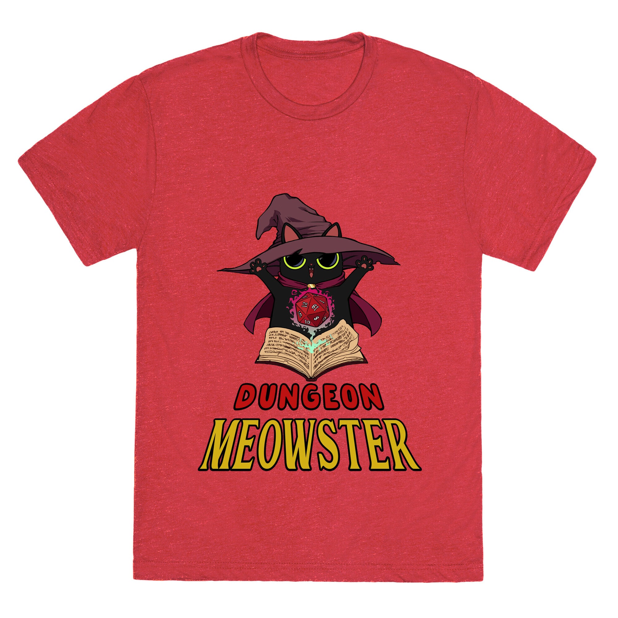Dungeon Meowster Unisex Triblend Tee