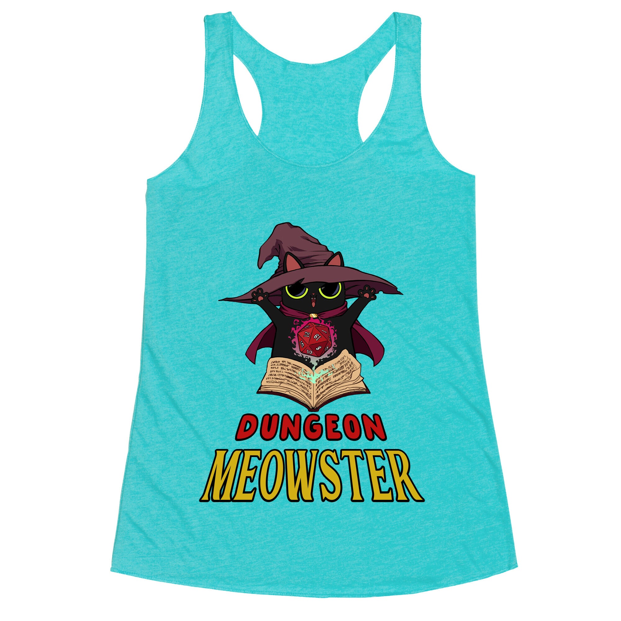 Dungeon Meowster Racerback Tank
