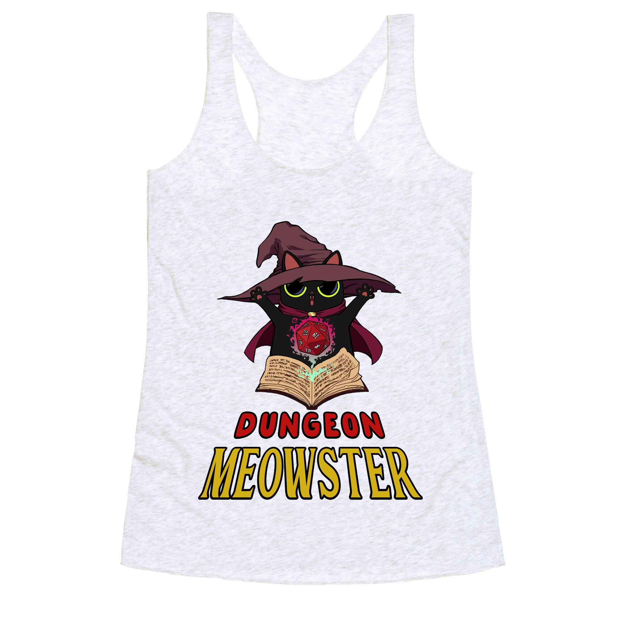 Dungeon Meowster Racerback Tank