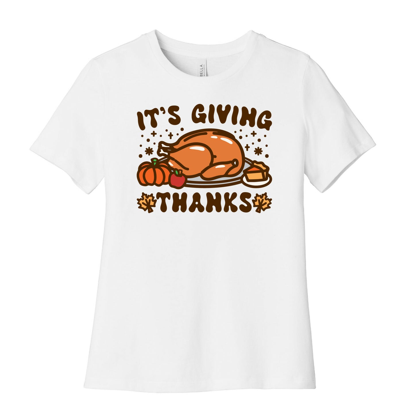 It's Giving Thanks Women's Cotton Tee
