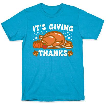 It's Giving Thanks Unisex Triblend Tee