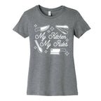 My Kitchen, My Rules Women's Cotton Tee