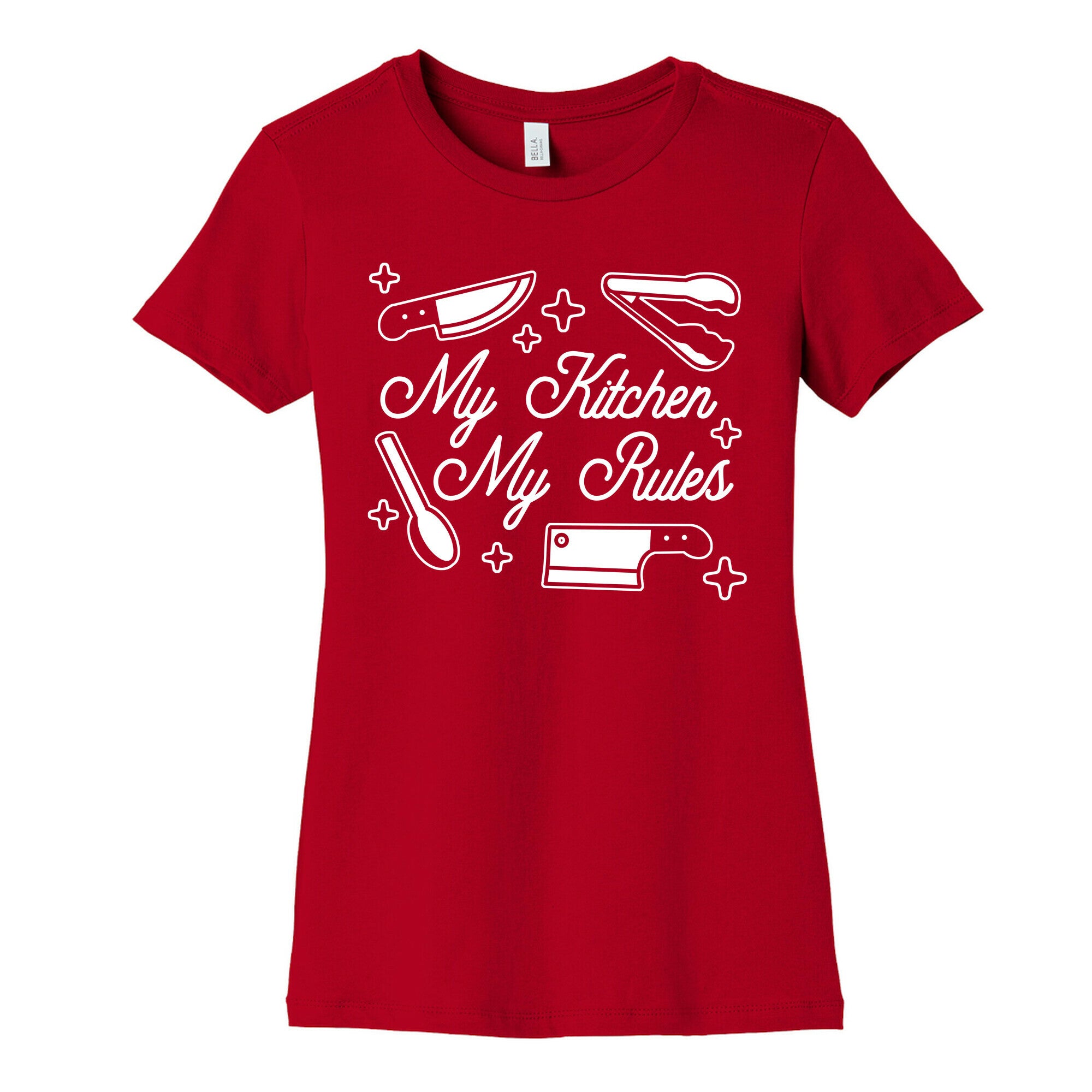 My Kitchen, My Rules Women's Cotton Tee