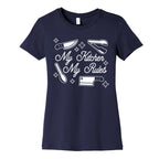My Kitchen, My Rules Women's Cotton Tee