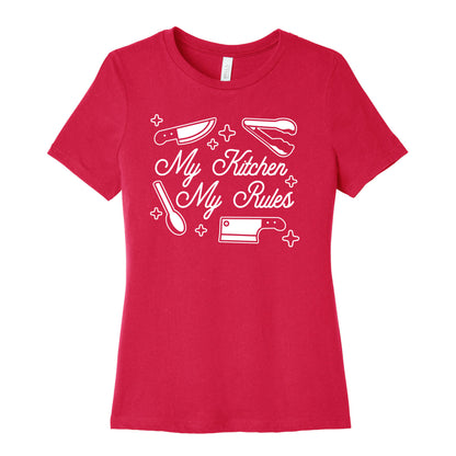 My Kitchen, My Rules Women's Cotton Tee