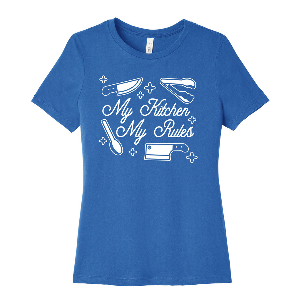 My Kitchen, My Rules Women's Cotton Tee