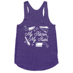 My Kitchen, My Rules Racerback Tank