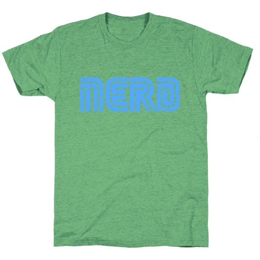 Vintage Sega Nerd Unisex Triblend Tee