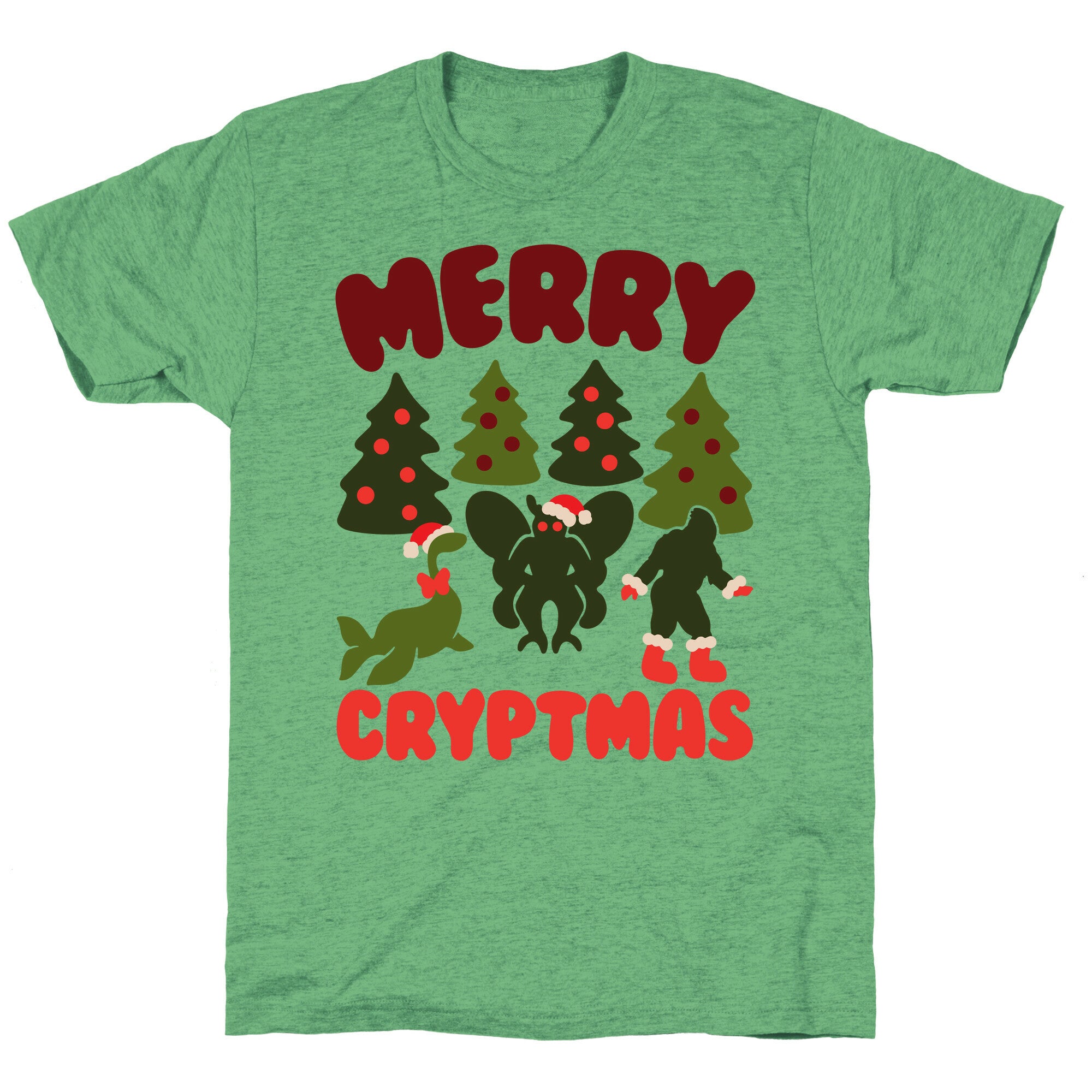 Merry Cryptmas Unisex Triblend Tee