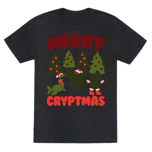 Merry Cryptmas Unisex Triblend Tee