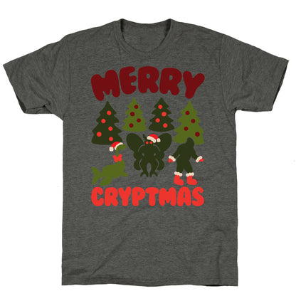 Merry Cryptmas Unisex Triblend Tee