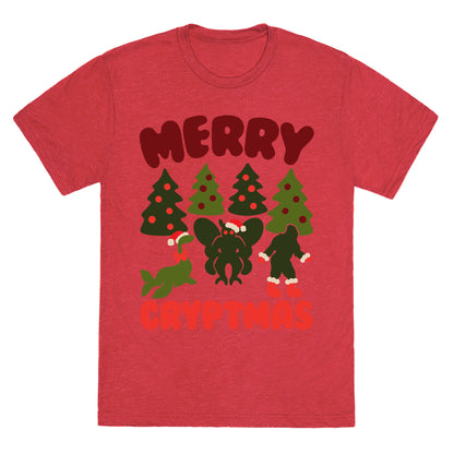 Merry Cryptmas Unisex Triblend Tee