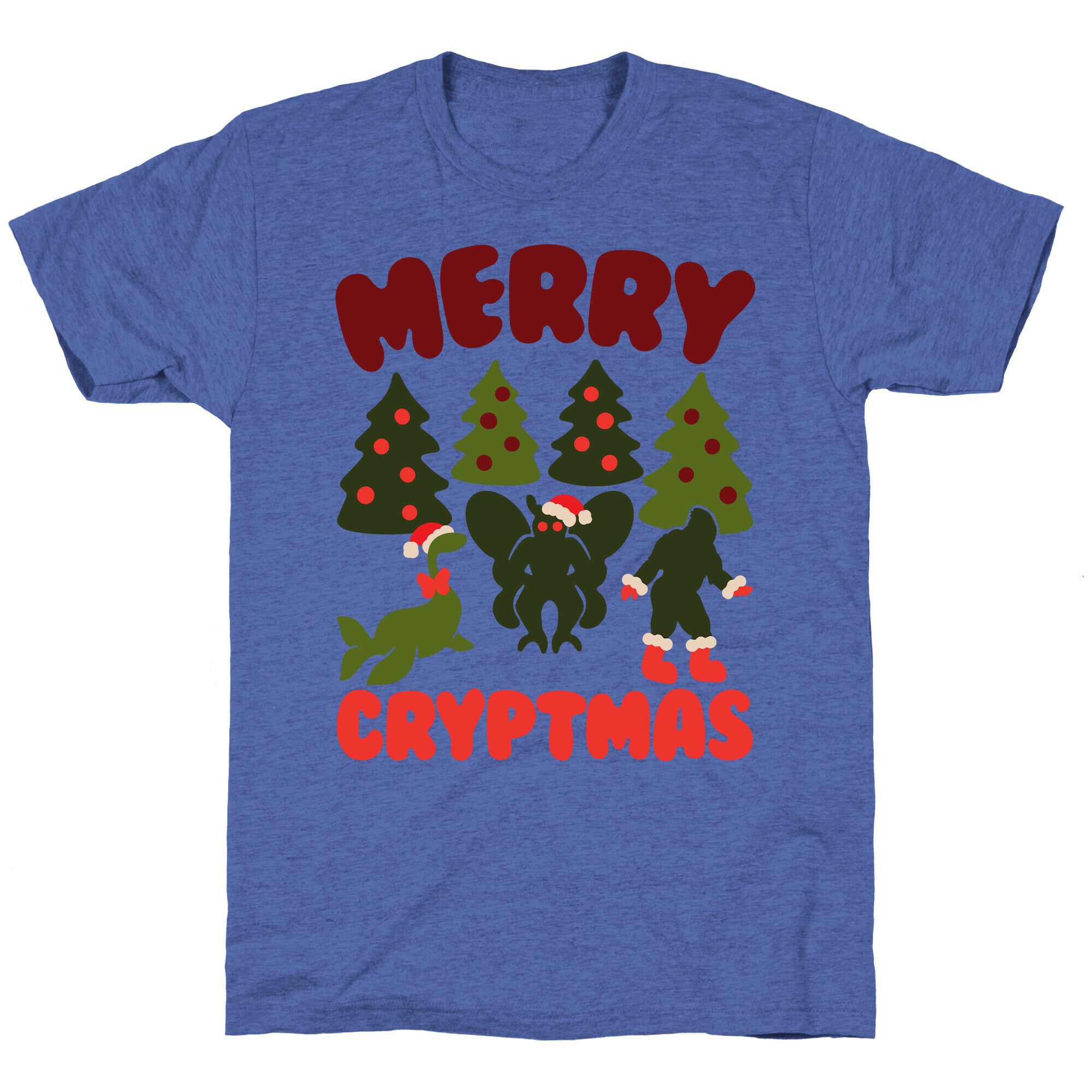 Merry Cryptmas Unisex Triblend Tee