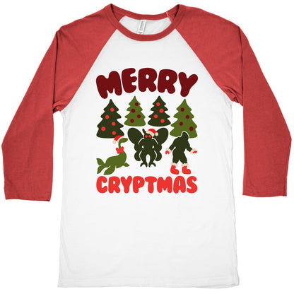 Merry Cryptmas Baseball Tee