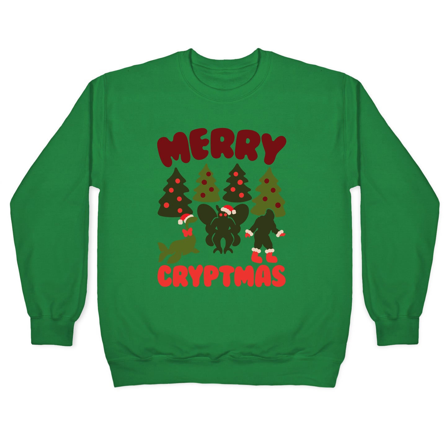 Merry Cryptmas Crewneck Sweatshirt