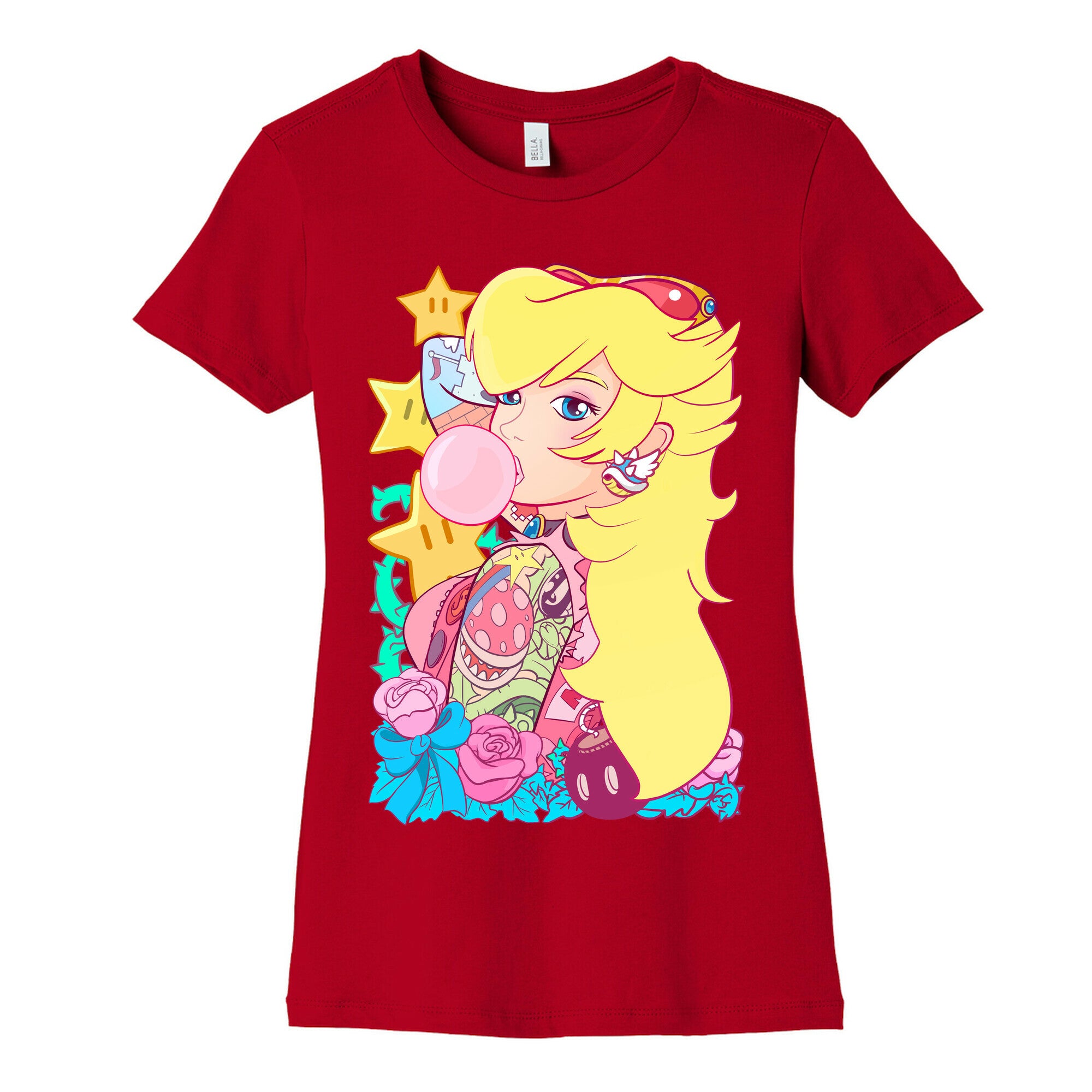 Punk Peach Parody Women's Cotton Tee